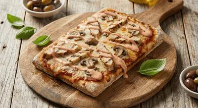 High Protein Peri Peri Pizza — 44g protein chef-made ready meal delivered by Foober
