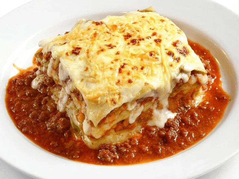 Loaded Lasagna (Low Carb) — 41g protein chef-made ready meal delivered by Foober