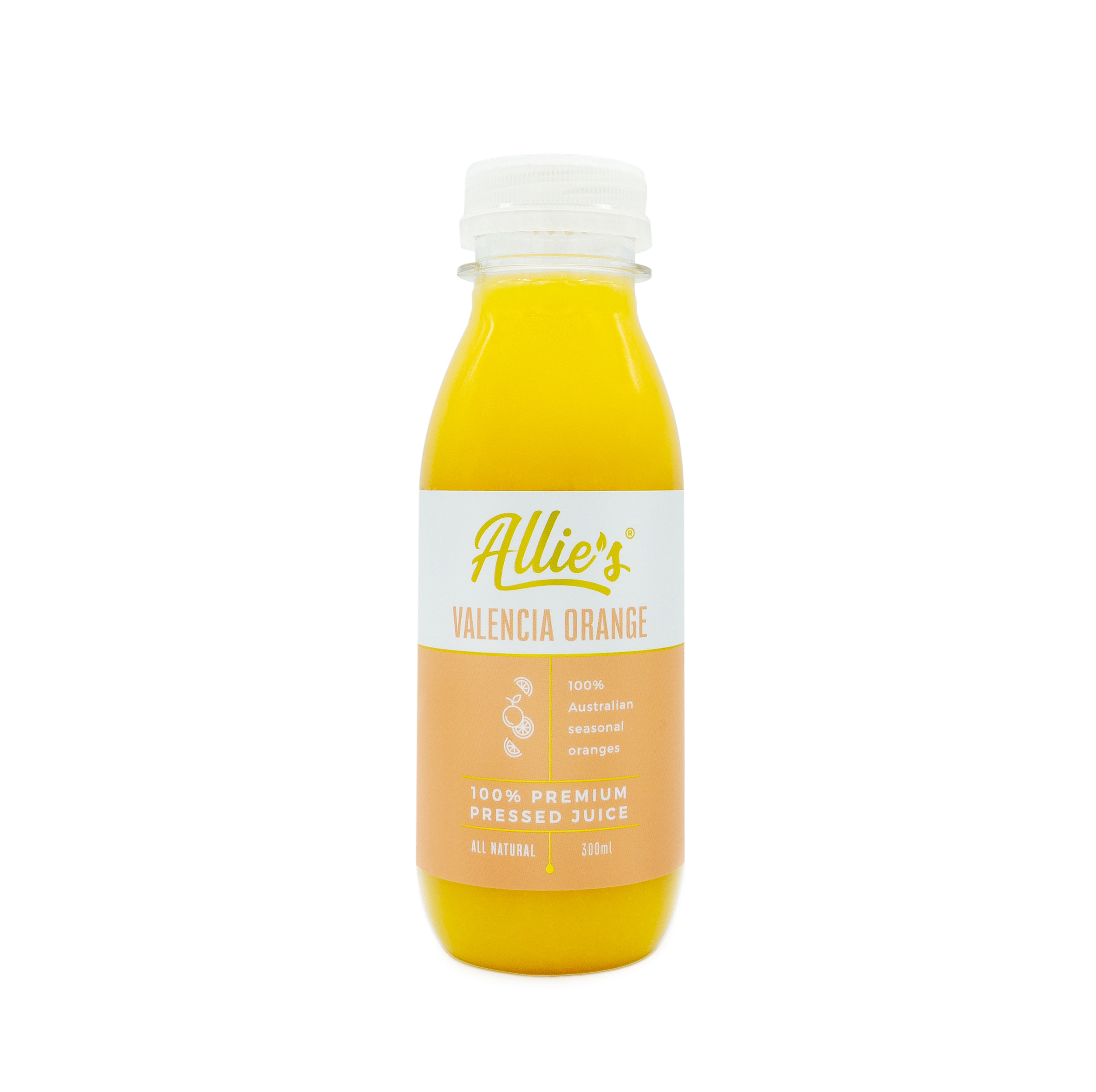 Valencia Orange Juice - 100% Cold Pressed Juice — 2g protein chef-made ready meal delivered by Foober