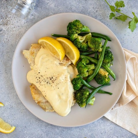 Creamy Lemon Dijon Fish with Vegetables